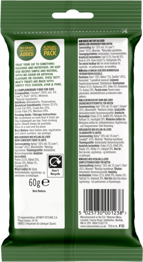 Natures Menu Cat Treats Chicken & Liver
