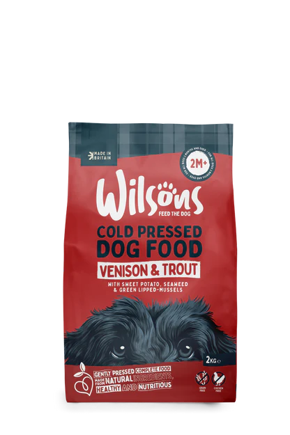 Wilsons Highland Premium Cold Pressed Venison & Trout Cold Pressed 2kg