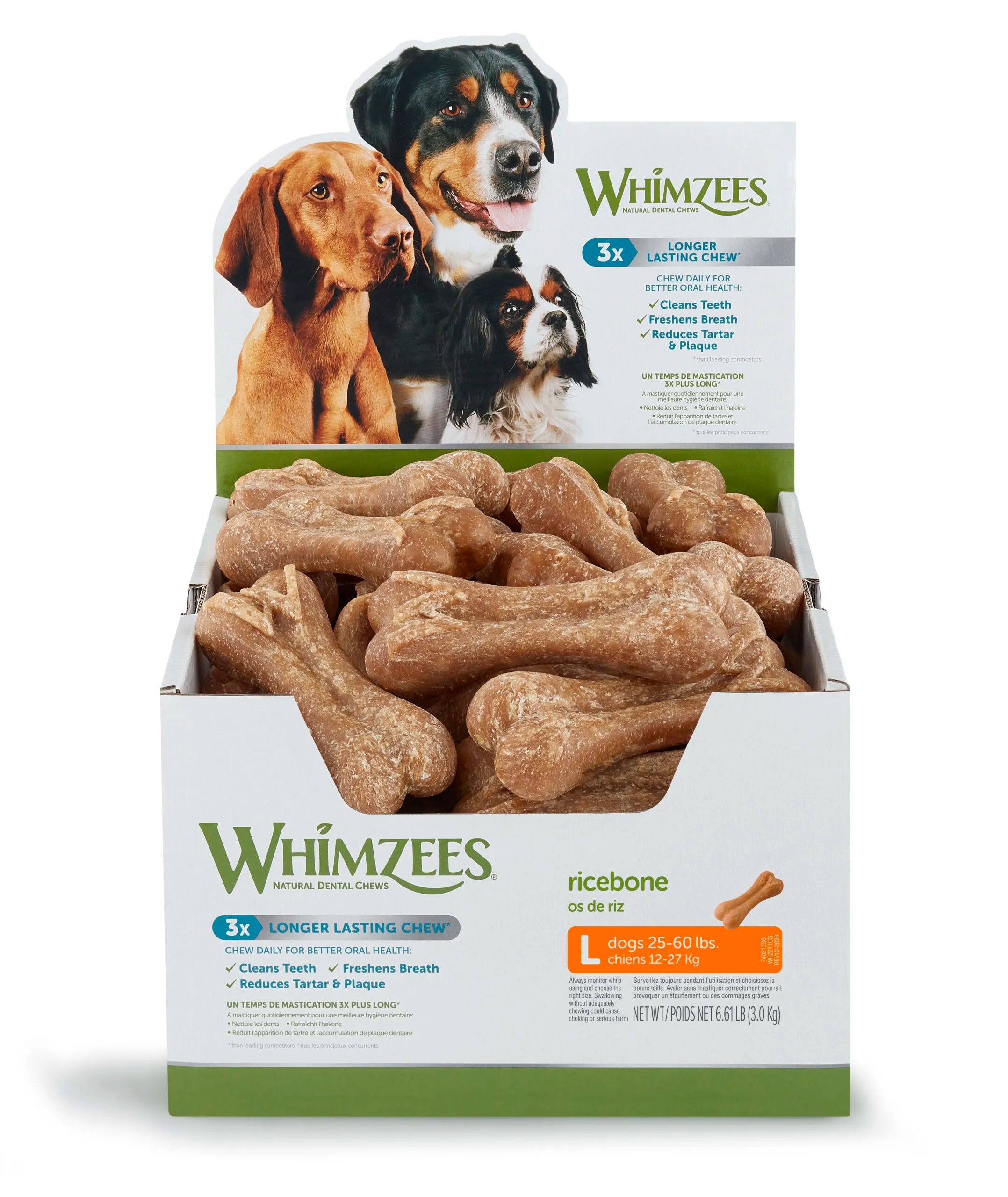 Whimzees Rice Bone Small