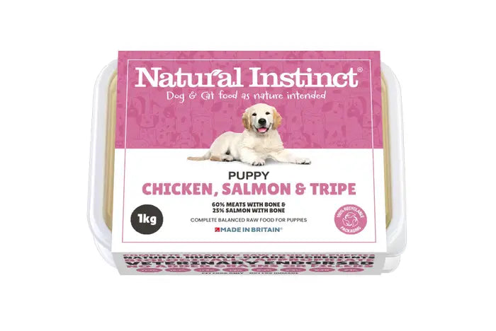 Natural Instinct Puppy Chicken, Salmon and Tripe (CST)