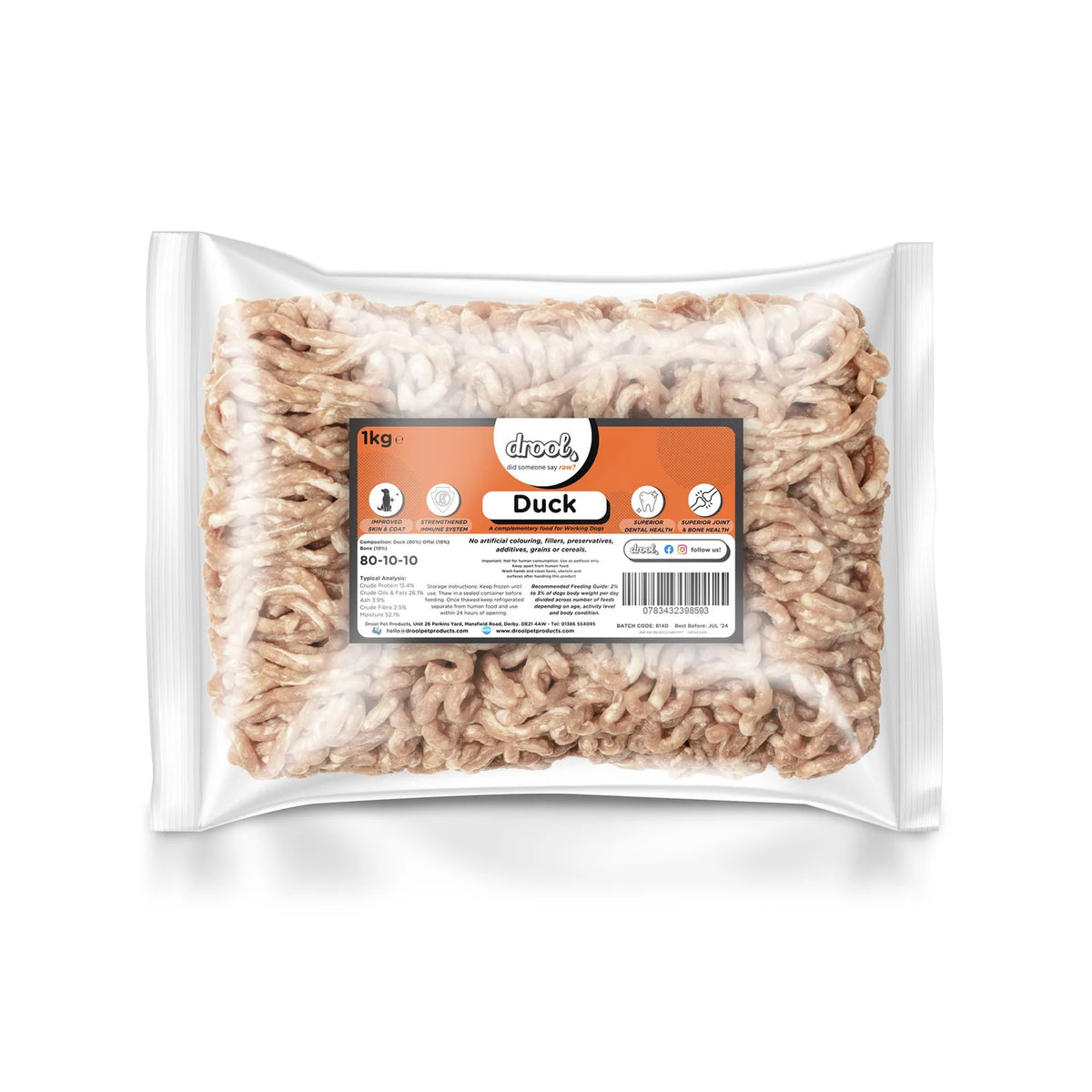 Drool Duck 1kg – The Natural Vet