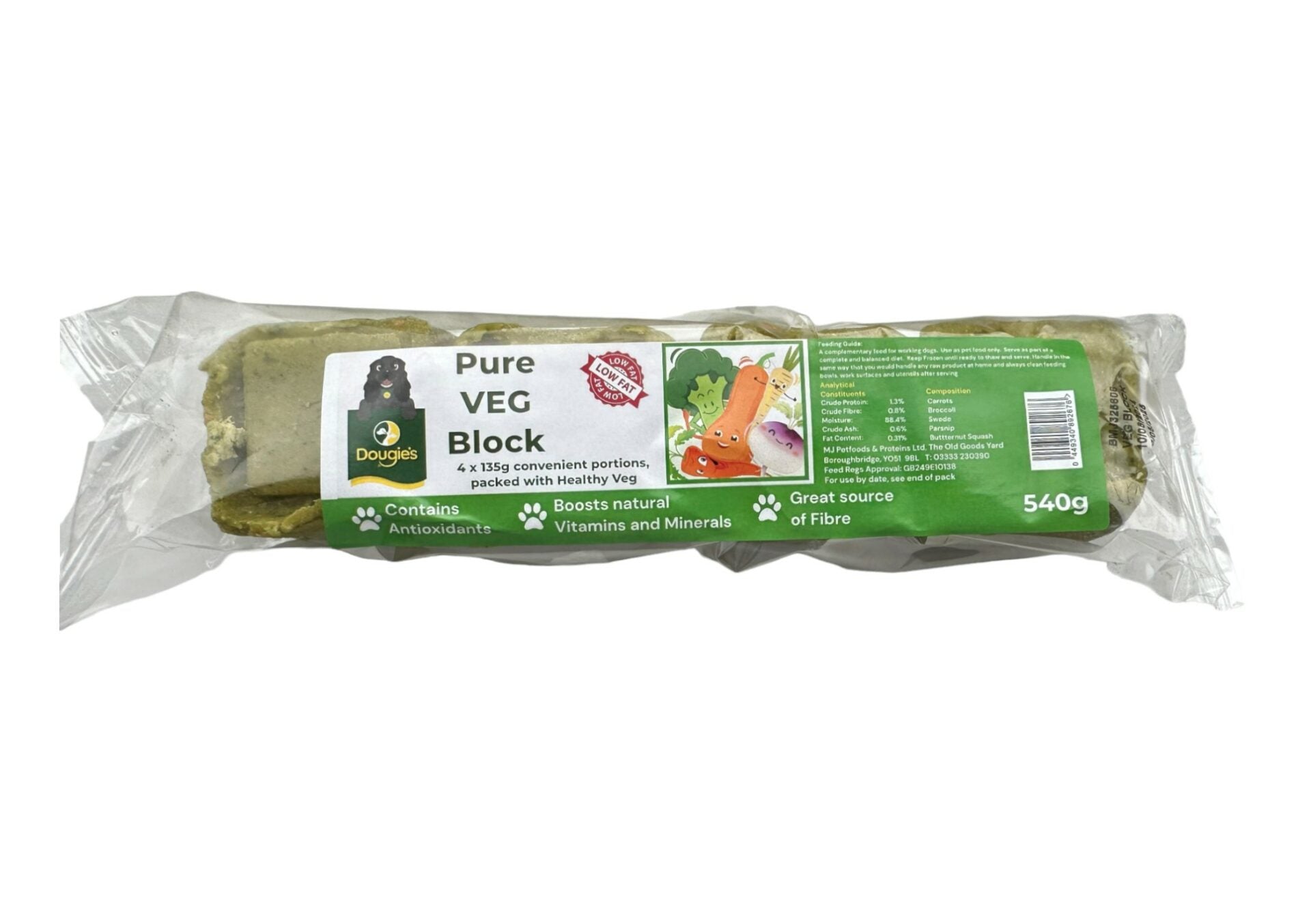 Dougies Pure Veg Block 540g