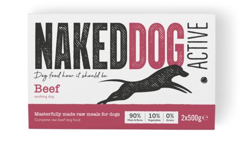 Naked Dog Beef Active 1kg