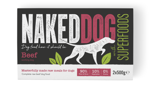 Naked Dog Superfoods Beef 1KG